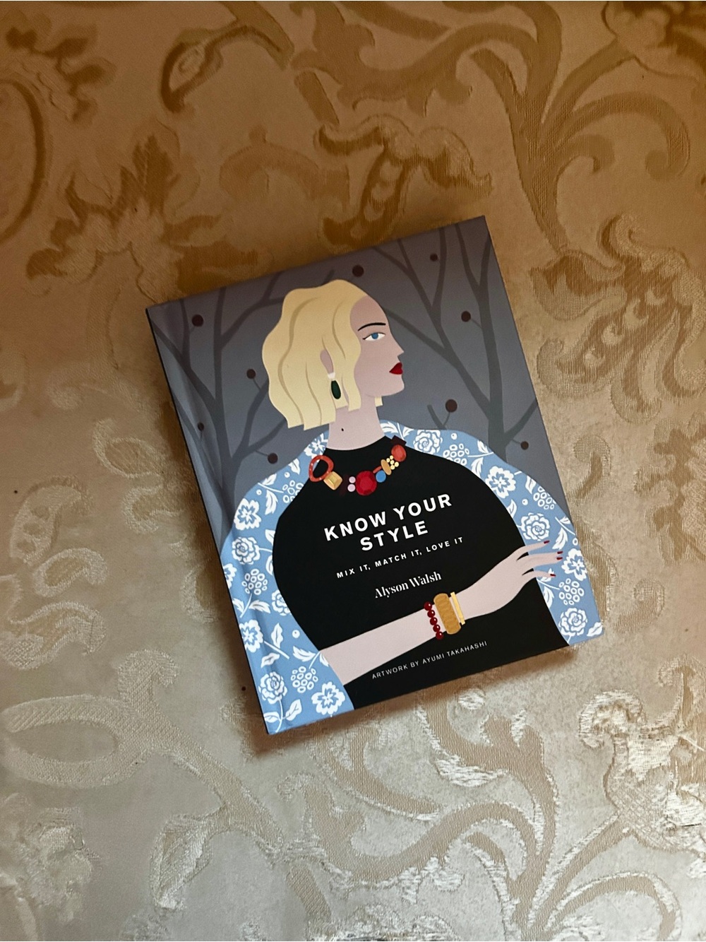 Know Your Style by Alyson Walsh - Illustrated Fashion Guide (Black, Blue, Cream)
